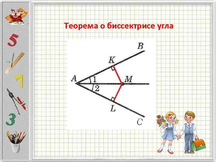 Теорема о биссектрисе угла 