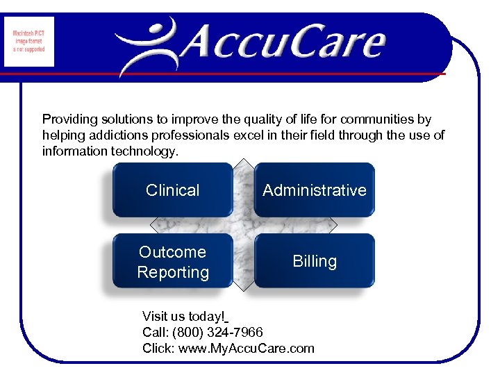 Providing solutions to improve the quality of life for communities by helping addictions professionals