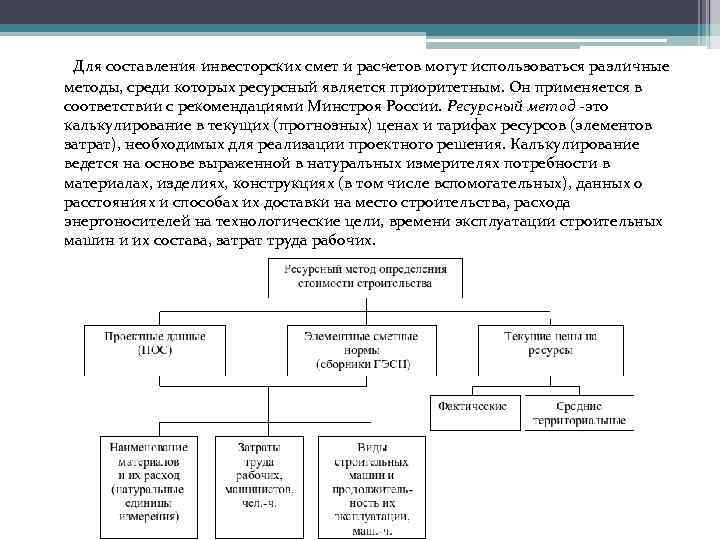 Ресурсный метод. Ресурсный метод определения стоимости строительства. Методы составления смет в строительстве. Ресурсный метод расчета смет. Порядок составления смет ресурсным методом.