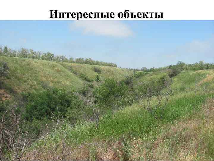 Интересные объекты 