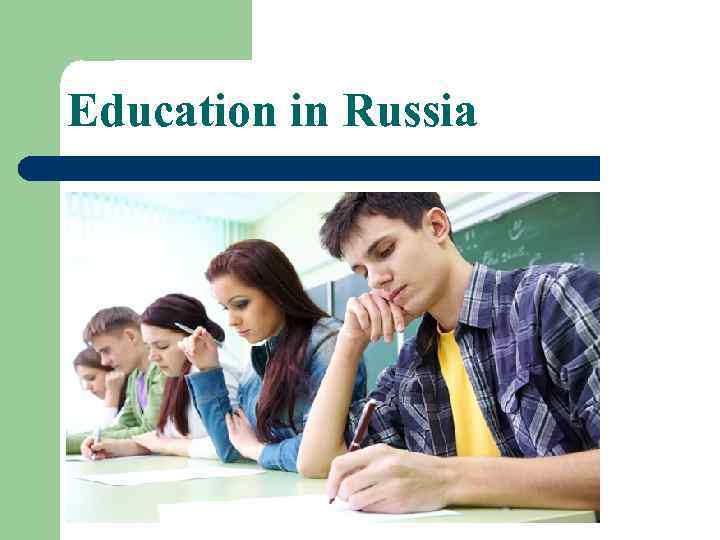 Education in Russia 