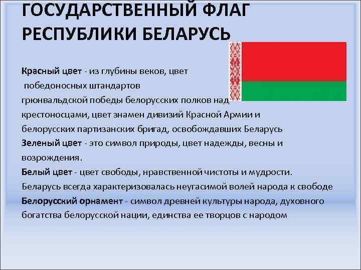 Идеология белорусского государства презентация