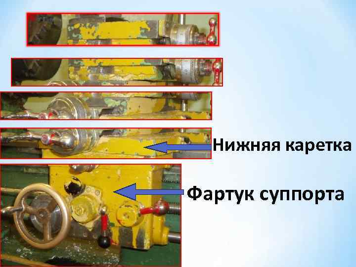 Нижняя каретка Фартук суппорта 