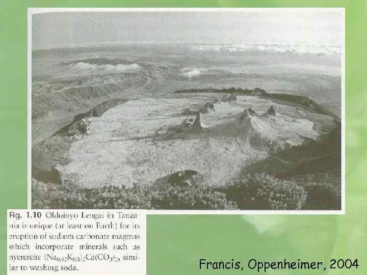 Francis, Oppenheimer, 2004 