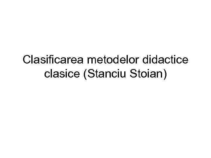 Teoria È™i Metodologia Instruirii 1 Metodologia DidacticÄƒ