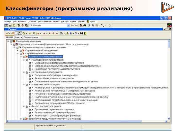 Классификаторы (программная реализация) 