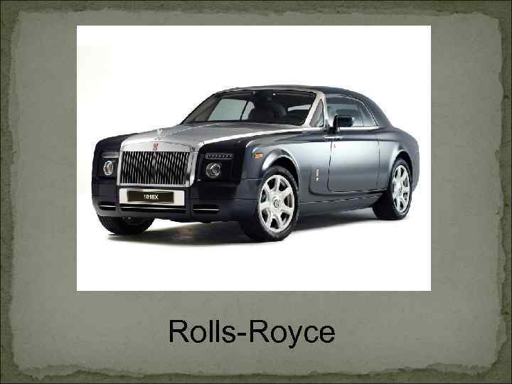 Rolls-Royce 