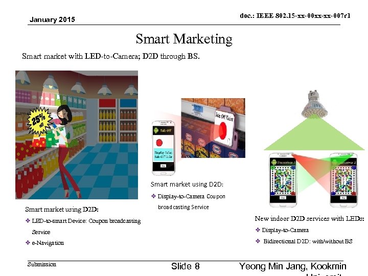 doc. : IEEE 802. 15 -xx-00 xx-xx-007 r 1 January 2015 Smart Marketing Smart