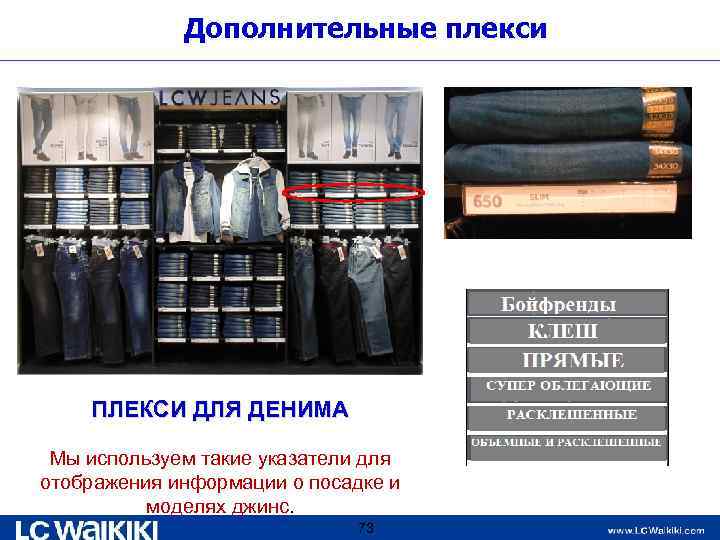 Дополнительные плекси ПЛЕКСИ ДЛЯ ДЕНИМА Мы используем такие указатели для отображения информации о посадке