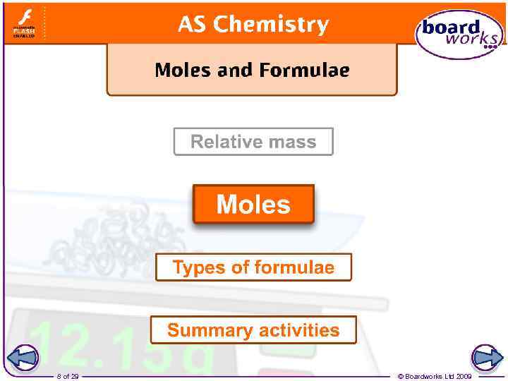 8 of 29 © Boardworks Ltd 2009 