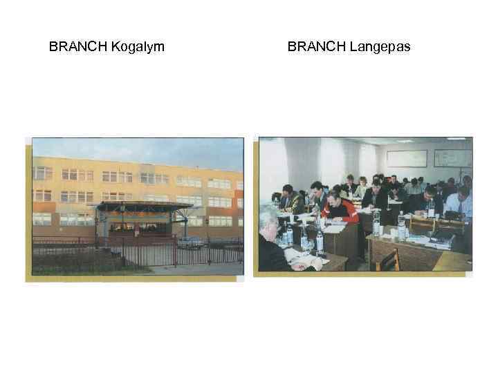  BRANCH Kogalym BRANCH Langepas 