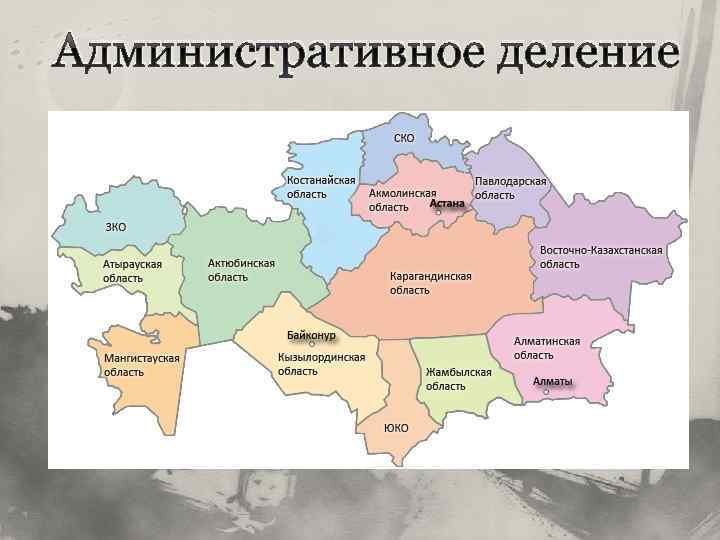 Административное деление 