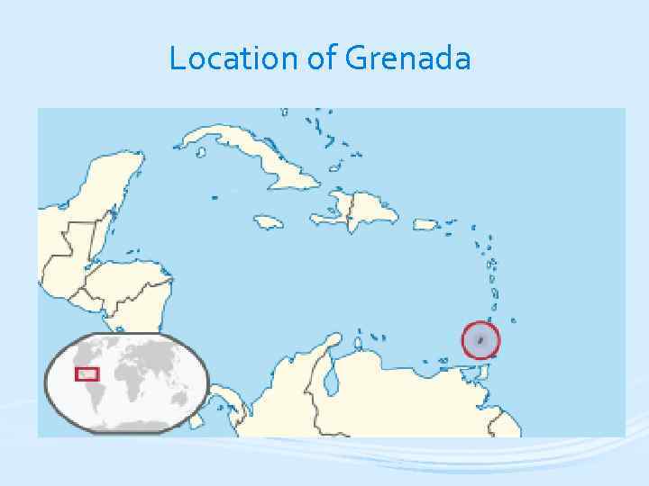 Location of Grenada 