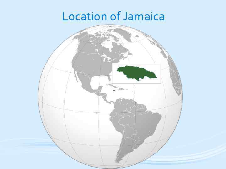 Location of Jamaica 