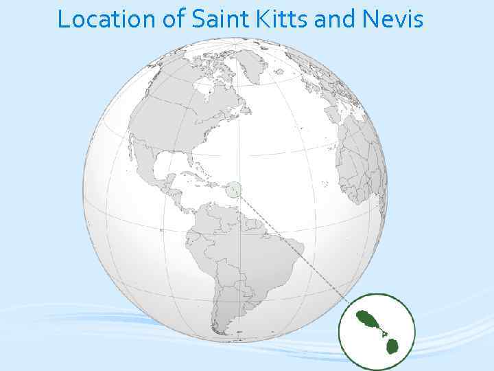 Location of Saint Kitts and Nevis 