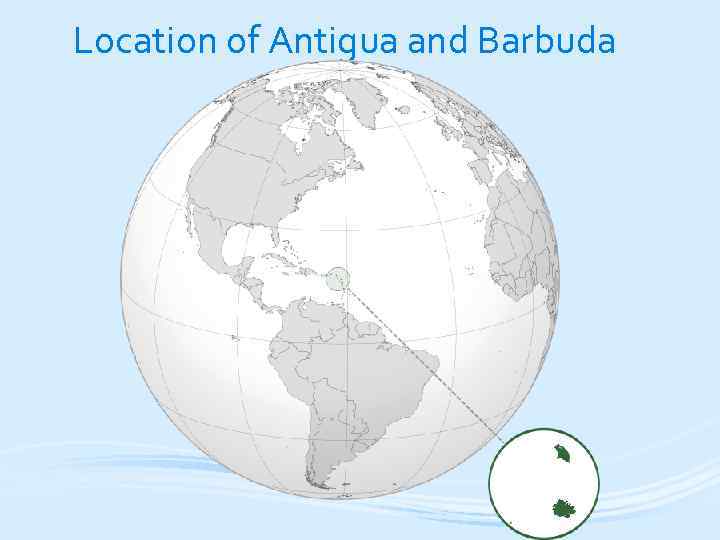 Location of Antigua and Barbuda 