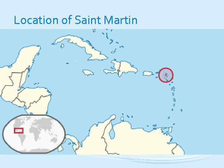 Location of Saint Martin 