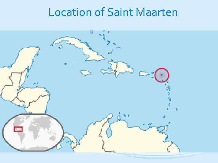 Location of Saint Maarten 