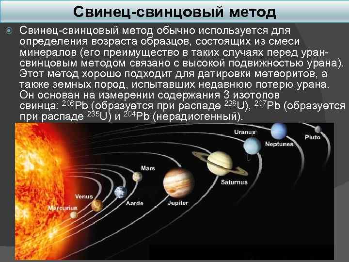 Для определения возраста образца горной породы содержащей уран 238