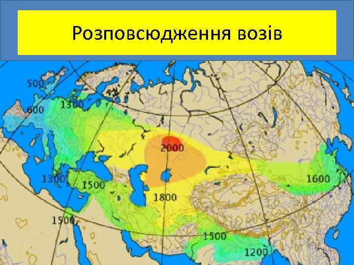 Розповсюдження возів 