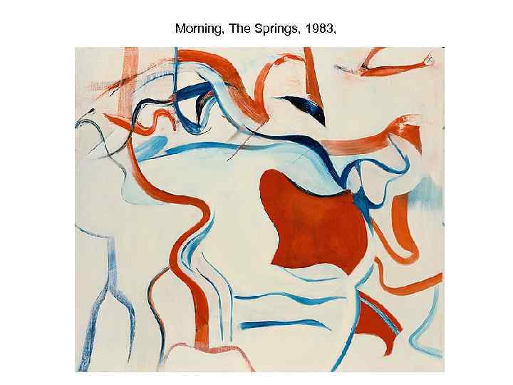 Morning, The Springs, 1983, 