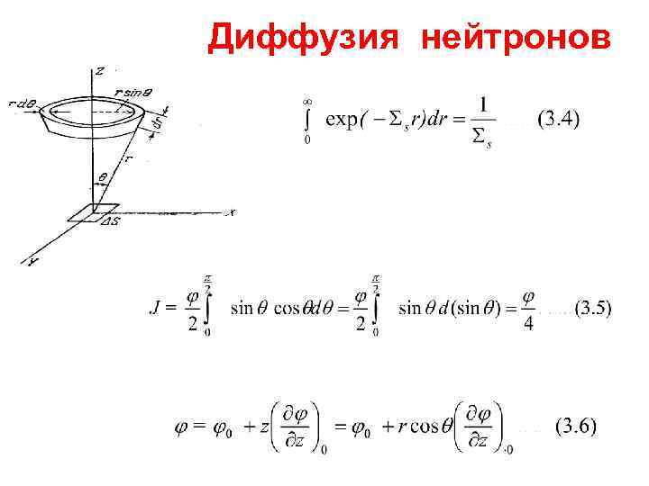 Диффузия нейтронов 