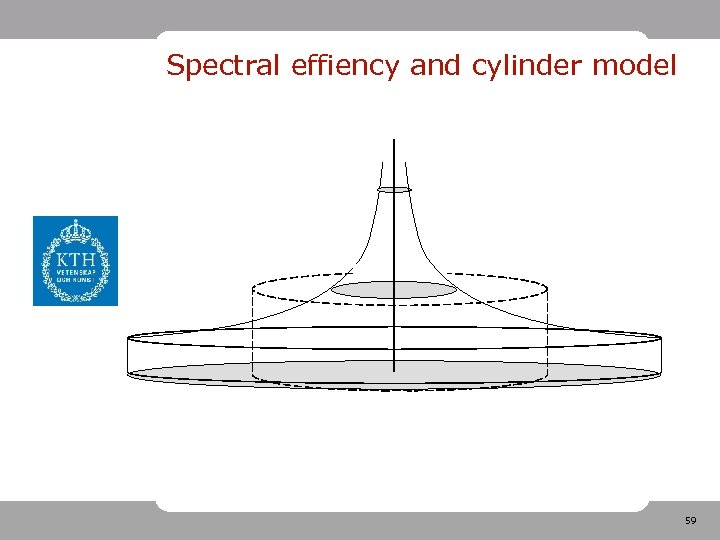 Spectral effiency and cylinder model 59 