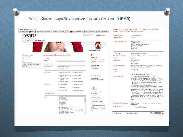 Австрийская служба академических обменов (ОЕАD) 