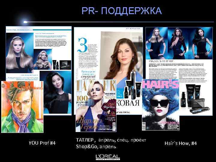 PR- ПОДДЕРЖКА МАСТЕР-КЛАСС НА RFW YOU Prof #4 ТАТЛЕР , апрель, спец. проект Shop&Go,