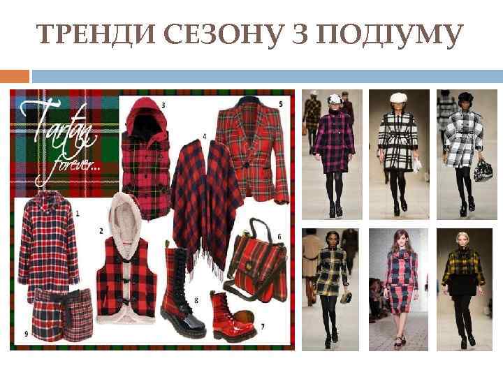 ТРЕНДИ СЕЗОНУ З ПОДІУМУ 