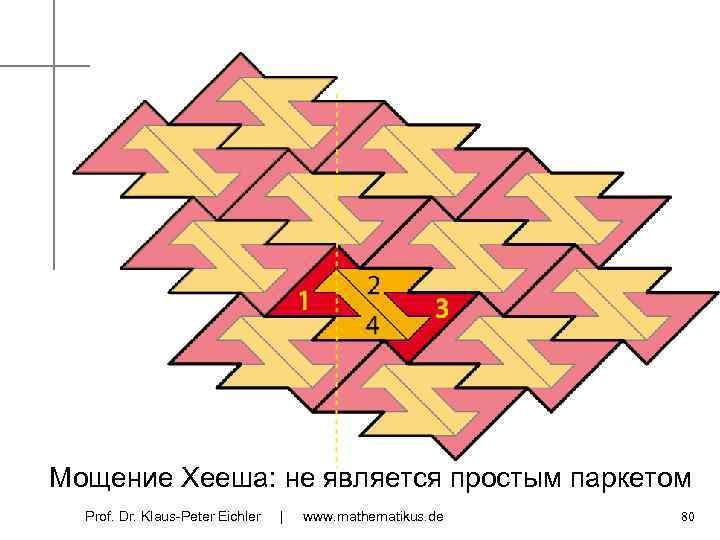 Мощение Хееша: не является простым паркетом Prof. Dr. Klaus-Peter Eichler | www. mathematikus. de