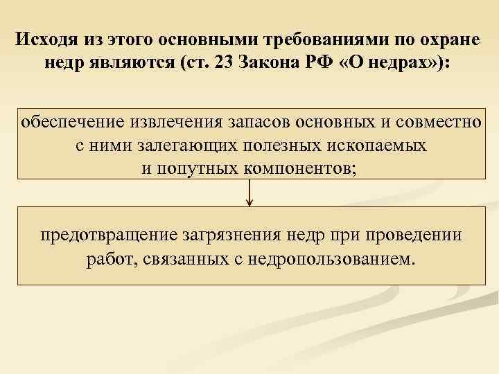 Основными требованиями к проекту являются