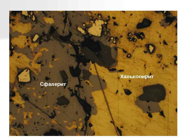 Халькопирит Сфалерит 