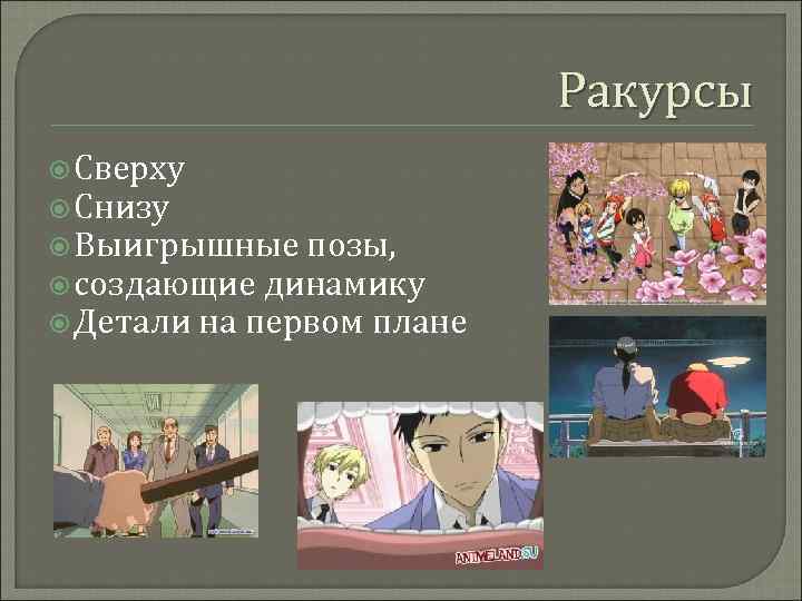 Ракурсы Сверху Снизу Выигрышные позы, создающие динамику Детали на первом плане 