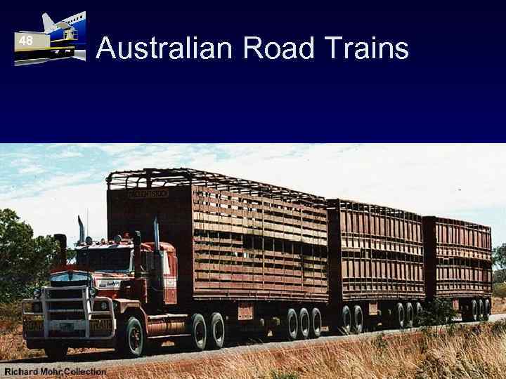 48 Australian Road Trains 