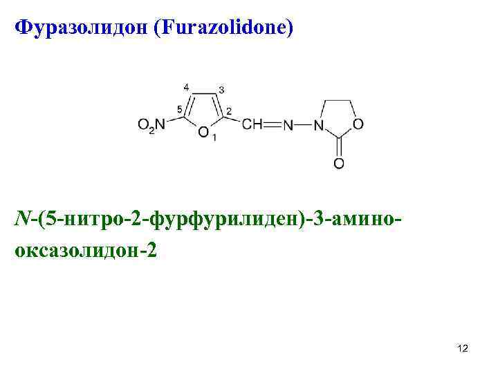 Фуразолидон механизм действия