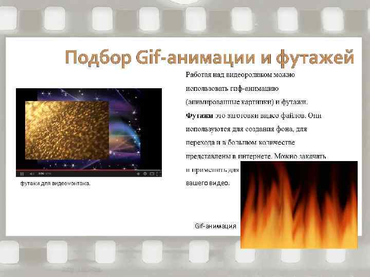 вашего видео. Gif-анимация 
