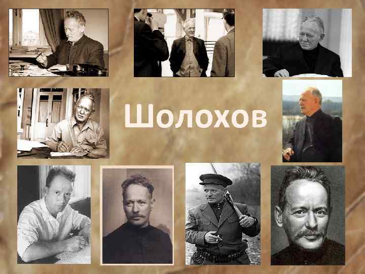 Шолохов 
