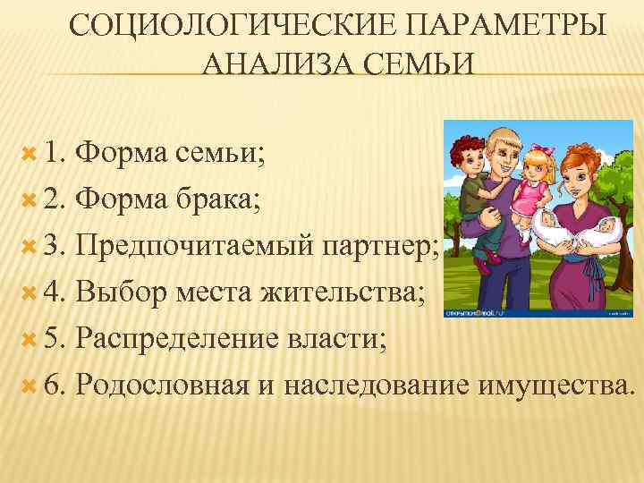 Заполните пропуски в плане сообщения по теме семья как социальный институт два смысла понятия семья