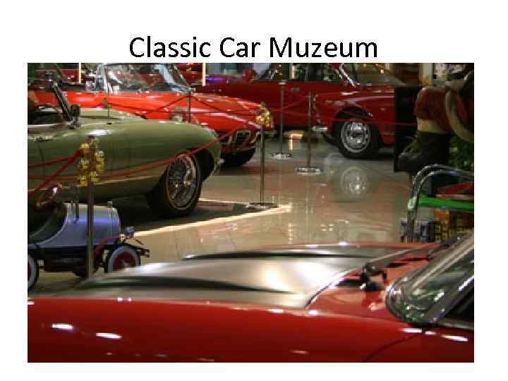 Classic Car Muzeum 