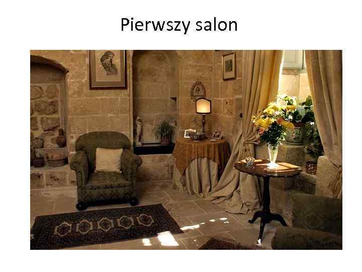 Pierwszy salon 