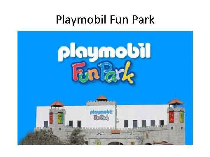 Playmobil Fun Park 