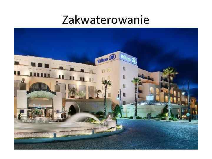 Zakwaterowanie 