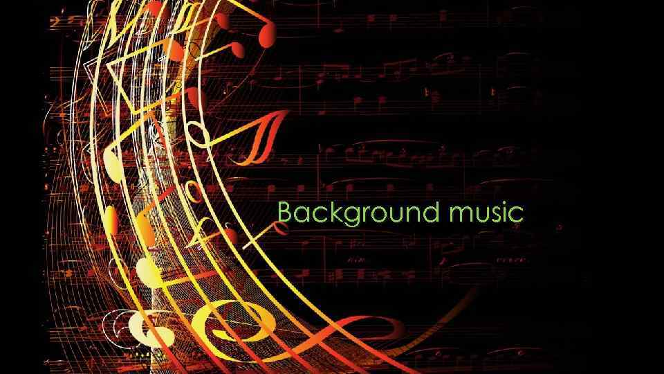 Background music 