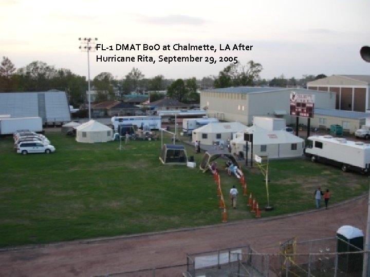 FL-1 DMAT Bo. O at Chalmette, LA After Hurricane Rita, September 29, 2005 