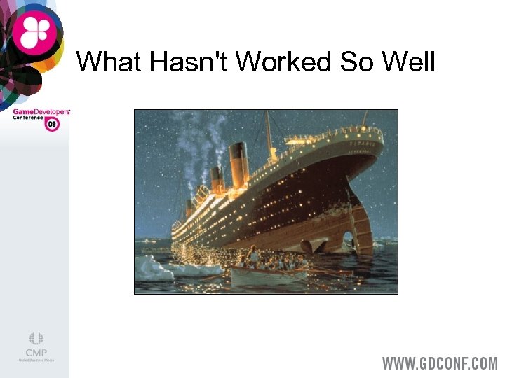 What Hasn't Worked So Well 