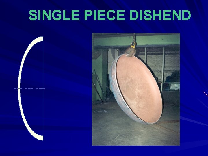 SINGLE PIECE DISHEND 