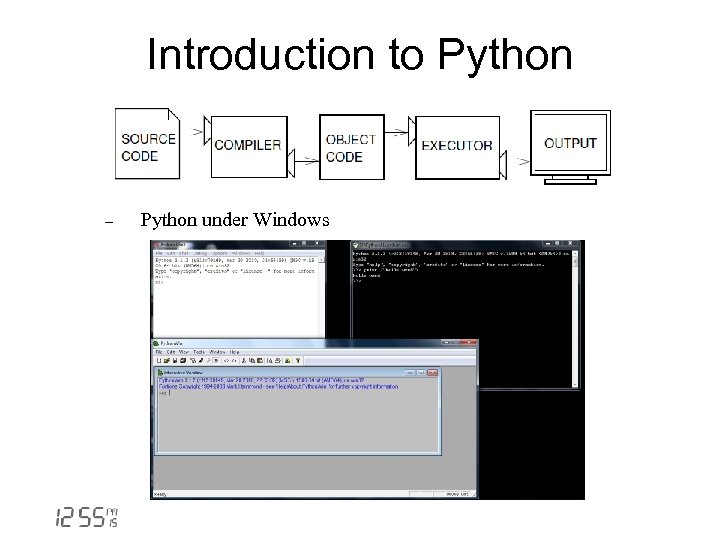 Introduction to Python - Python under Windows 