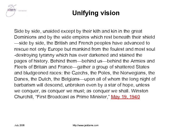 Unifying vision Side by side, unaided except by their kith and kin in the