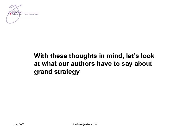 With these thoughts in mind, let’s look at what our authors have to say